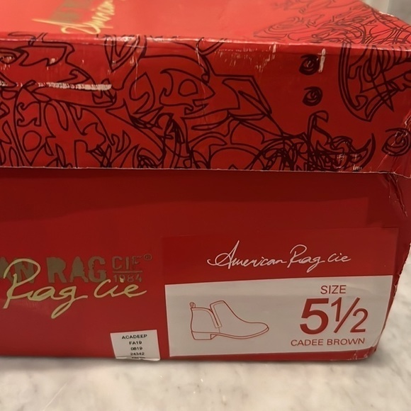 NEW! American Rag Cadee Ankle Booties Brown - Picture 12 of 12